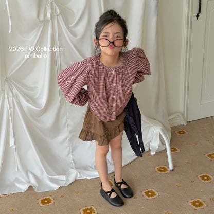 ninibello corduroy skirt (80-130cm)