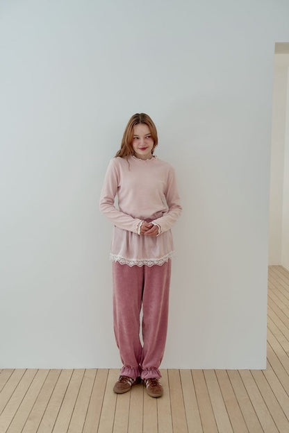 momoann satin jogger pants (kids & adult )