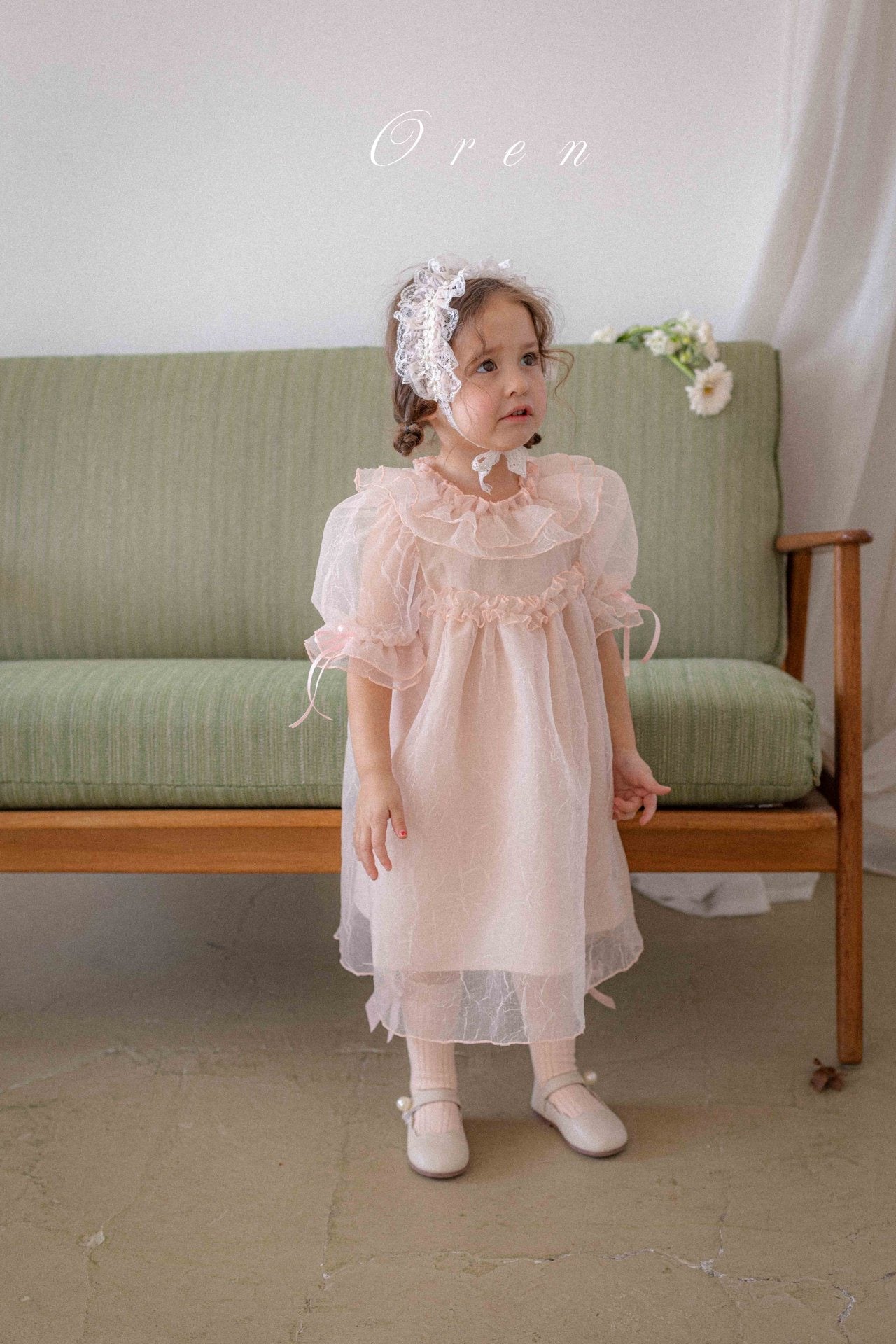 OREN sophie organza one piece (85-120cm)