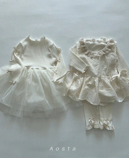 Aosta Lace Cotton Blouse