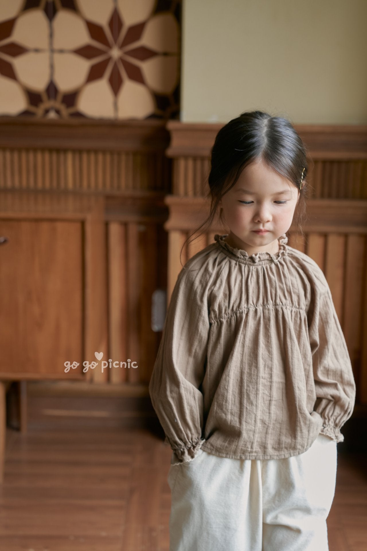 go go picnic lena blouse (70-120cm)