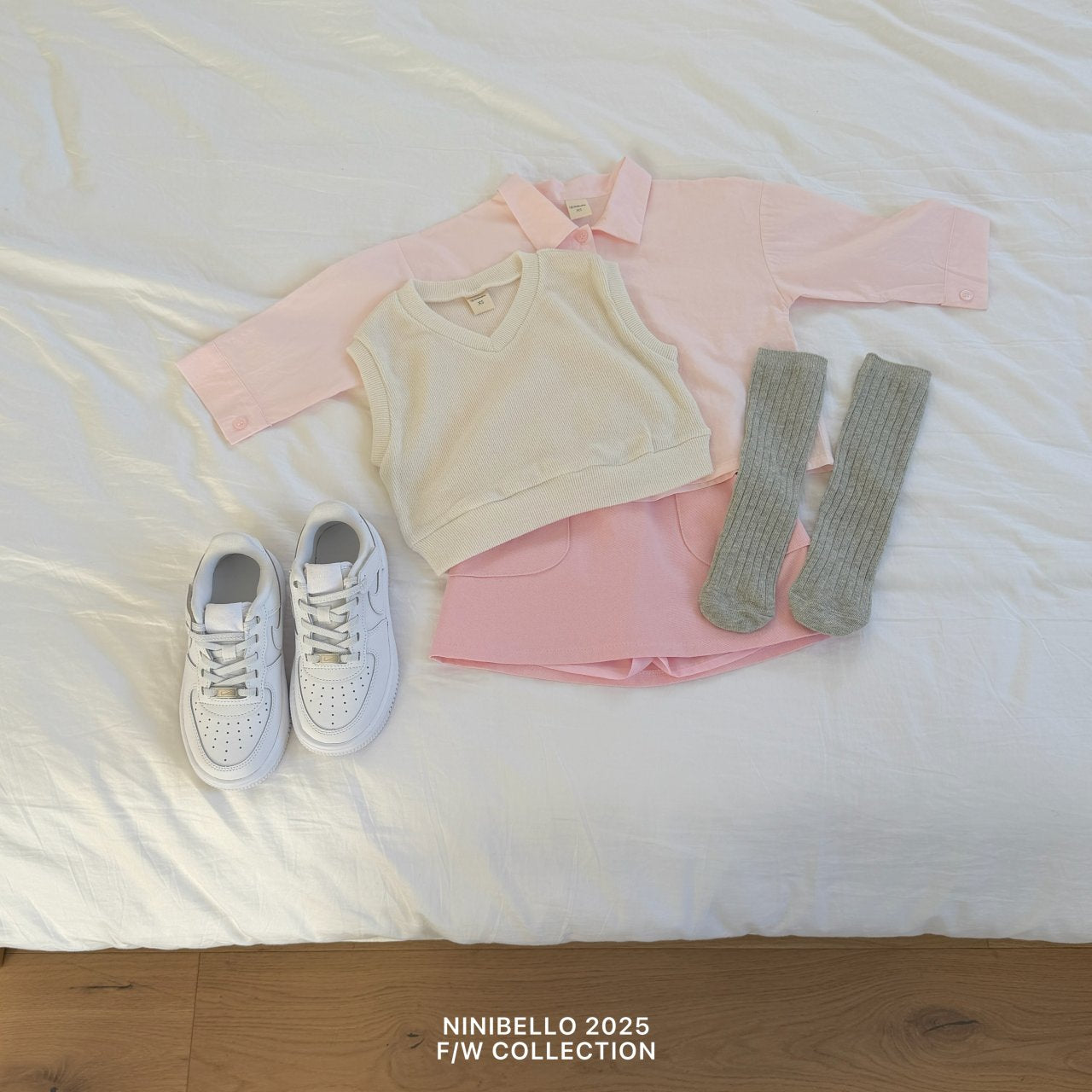 ninibello soft knit vest (80-130cm)