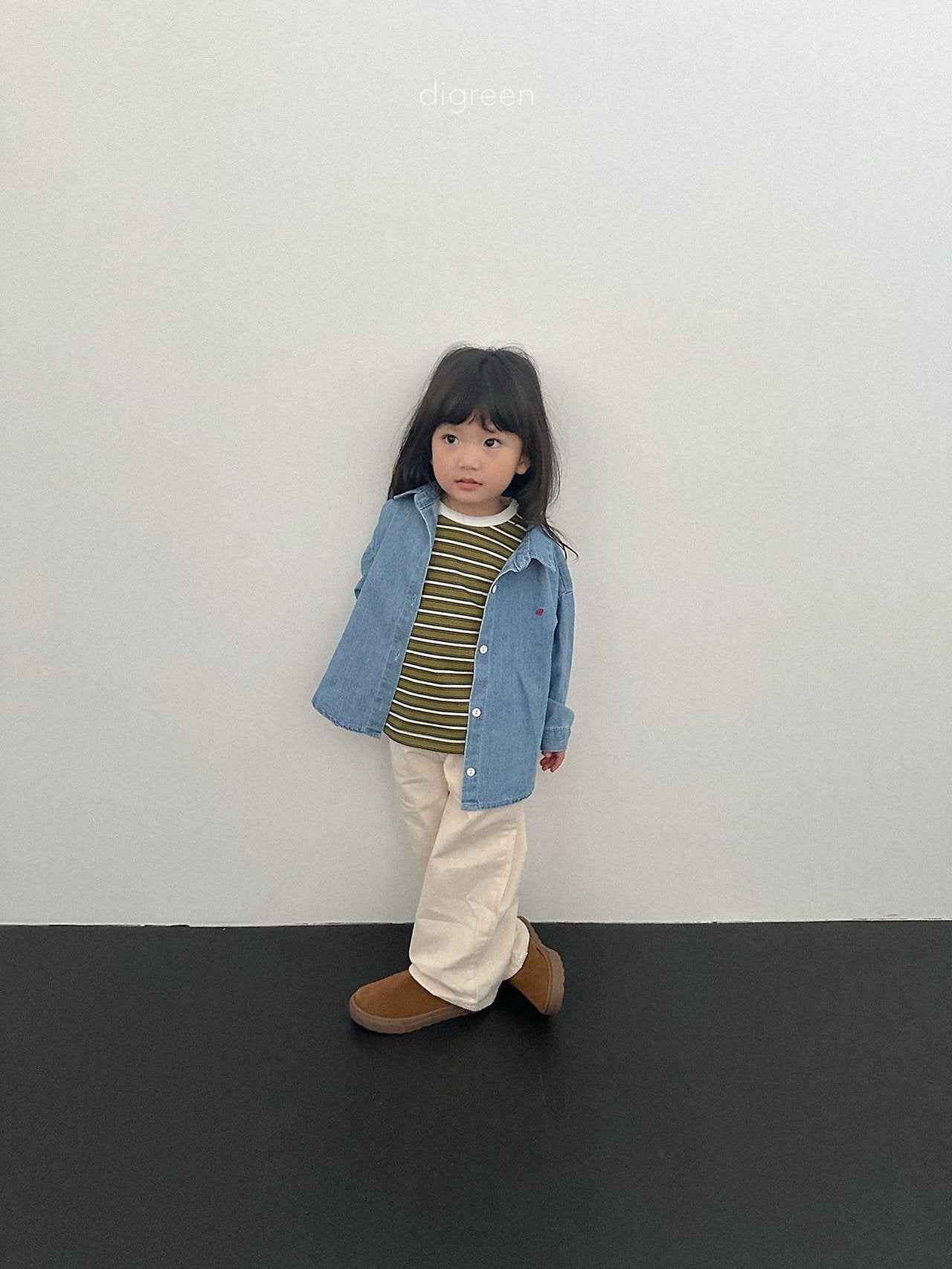 digreen denim shirt (85-130cm)