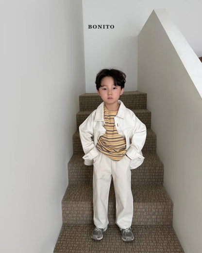 Bonito Clover Ribbed T (~80-140cm)