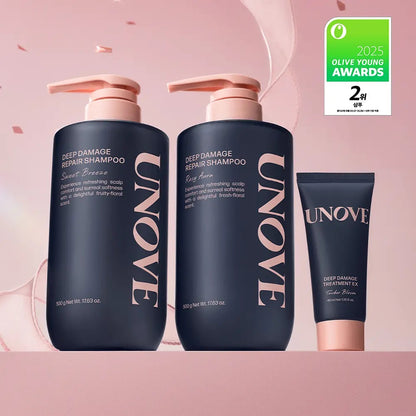 UNOVE 深層修護受損洗頭水🧴1+1裝+送40ml護髮膜 ✨