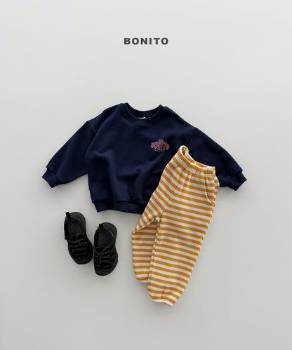 bonito waffle style jogger pant (~80-140cm)