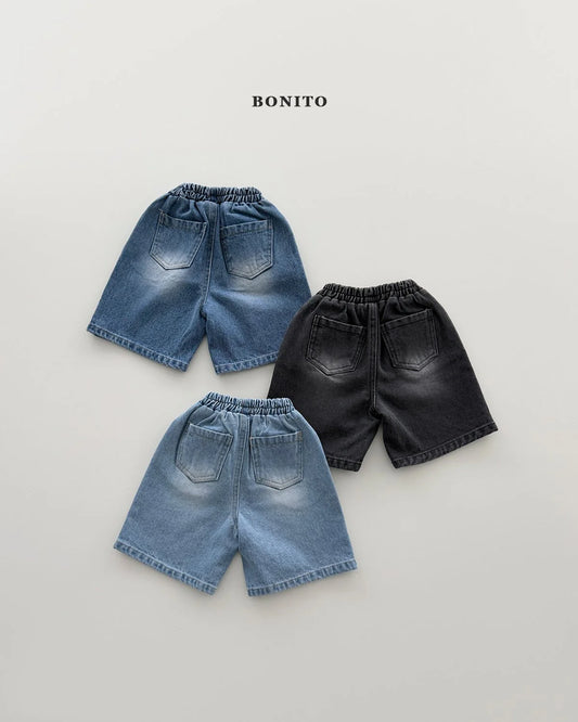 Bonito bermuda brushed denim pants (~80-140cm)