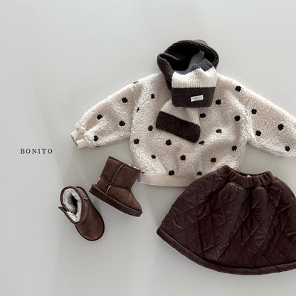 Bonito quilted tumble skirt (~80-140cm)