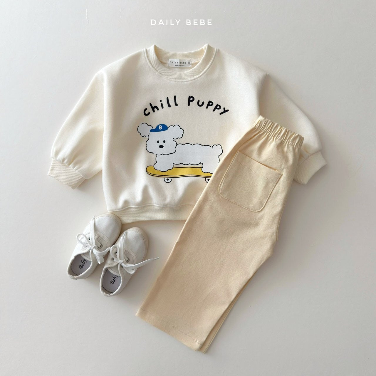 DAILYBEBE mochi-mochi pants (75-145cm)