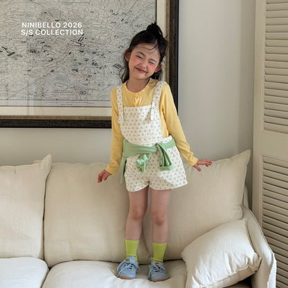 ninibello blooming overalls (80-130cm)