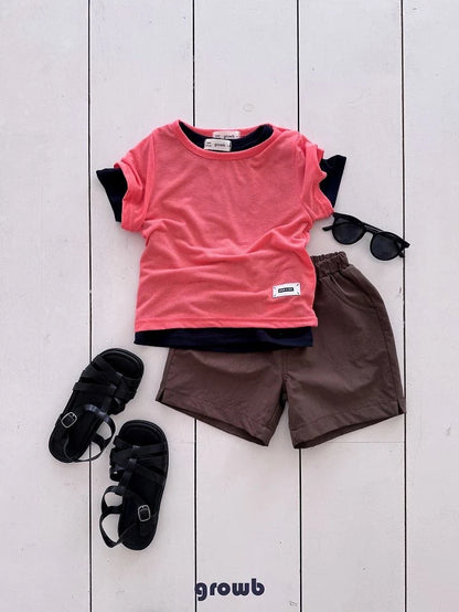 Growb Plain Shorts (90-155cm)