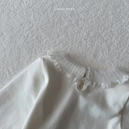LINDO cozy frill tee(3-18m)