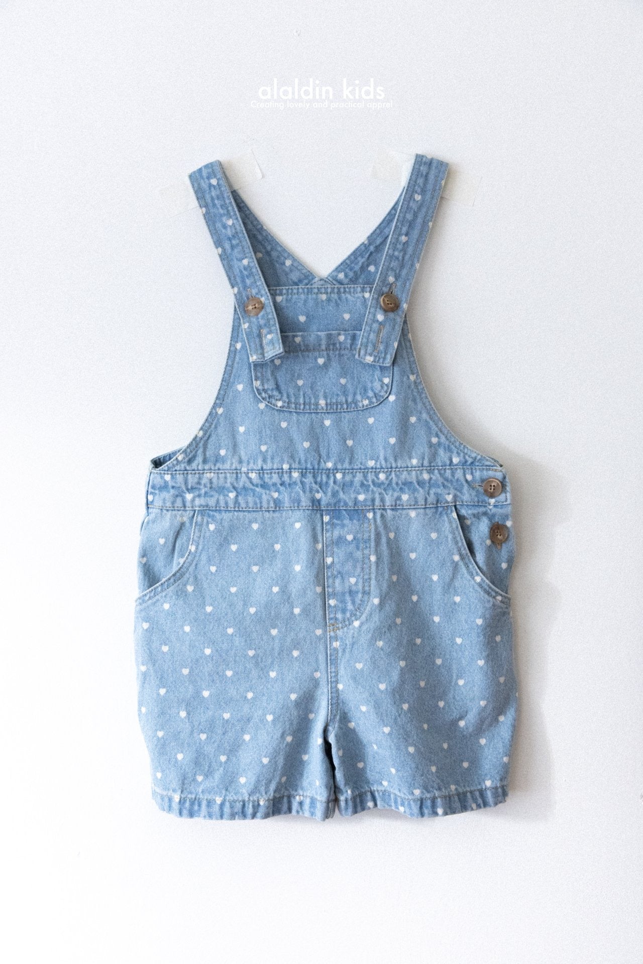 aladin heart short overalls (75-115cm)