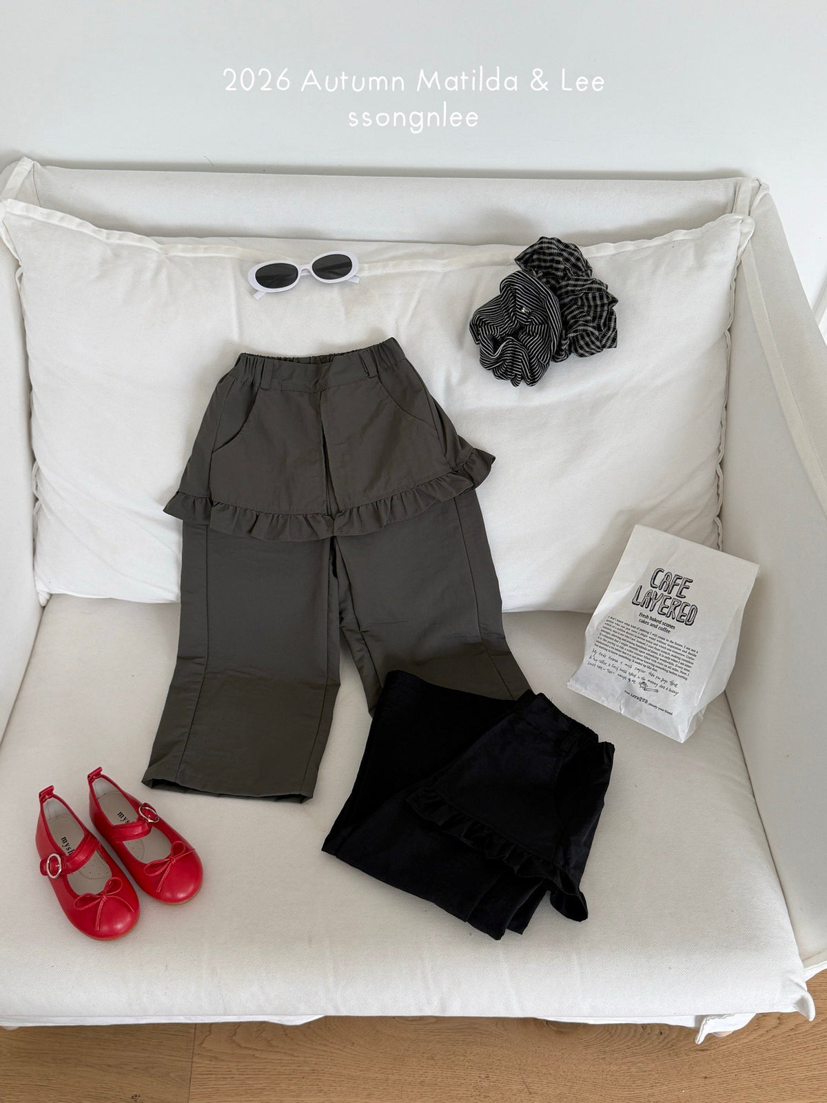 matilda&lee ruffle skirt pants (85–165cm)
