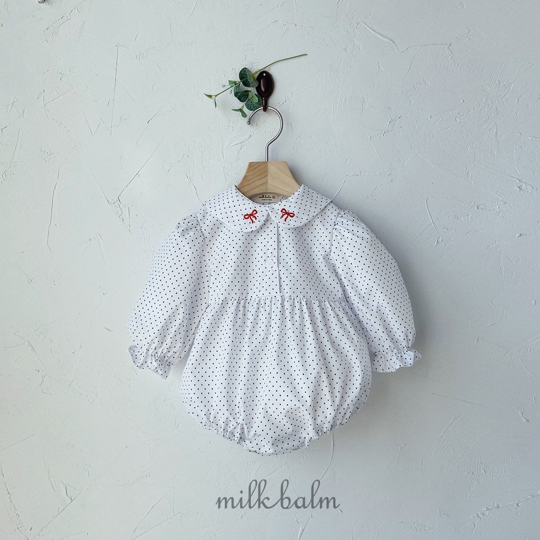 milkbalm sally ribbon suit (3-18m)