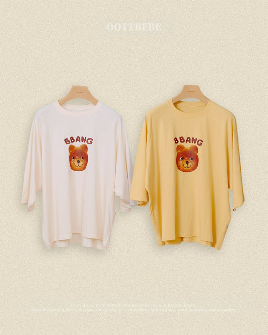 oottbebe cute bear raglan T (adult)