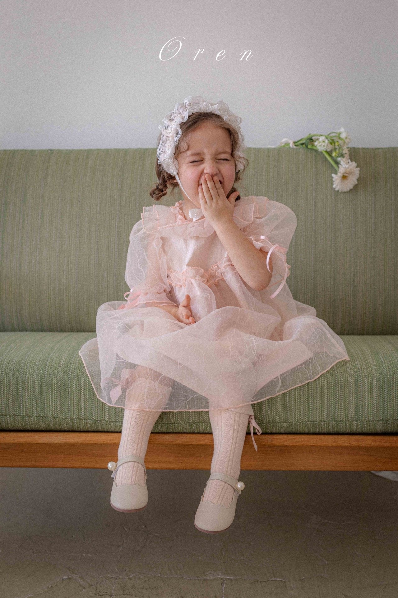 OREN sophie organza one piece (85-120cm)