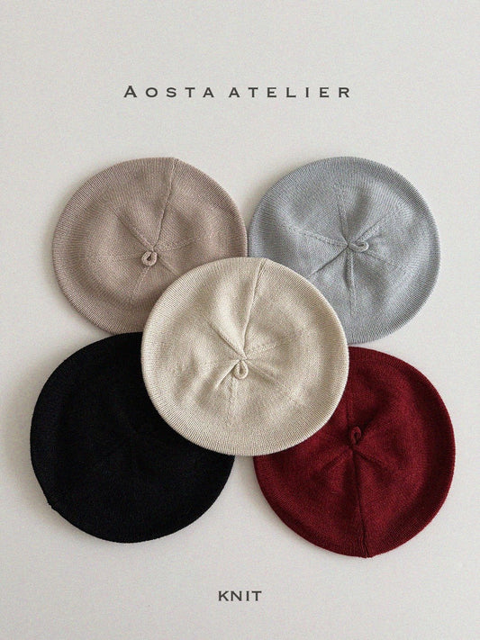 Aosta knit beret