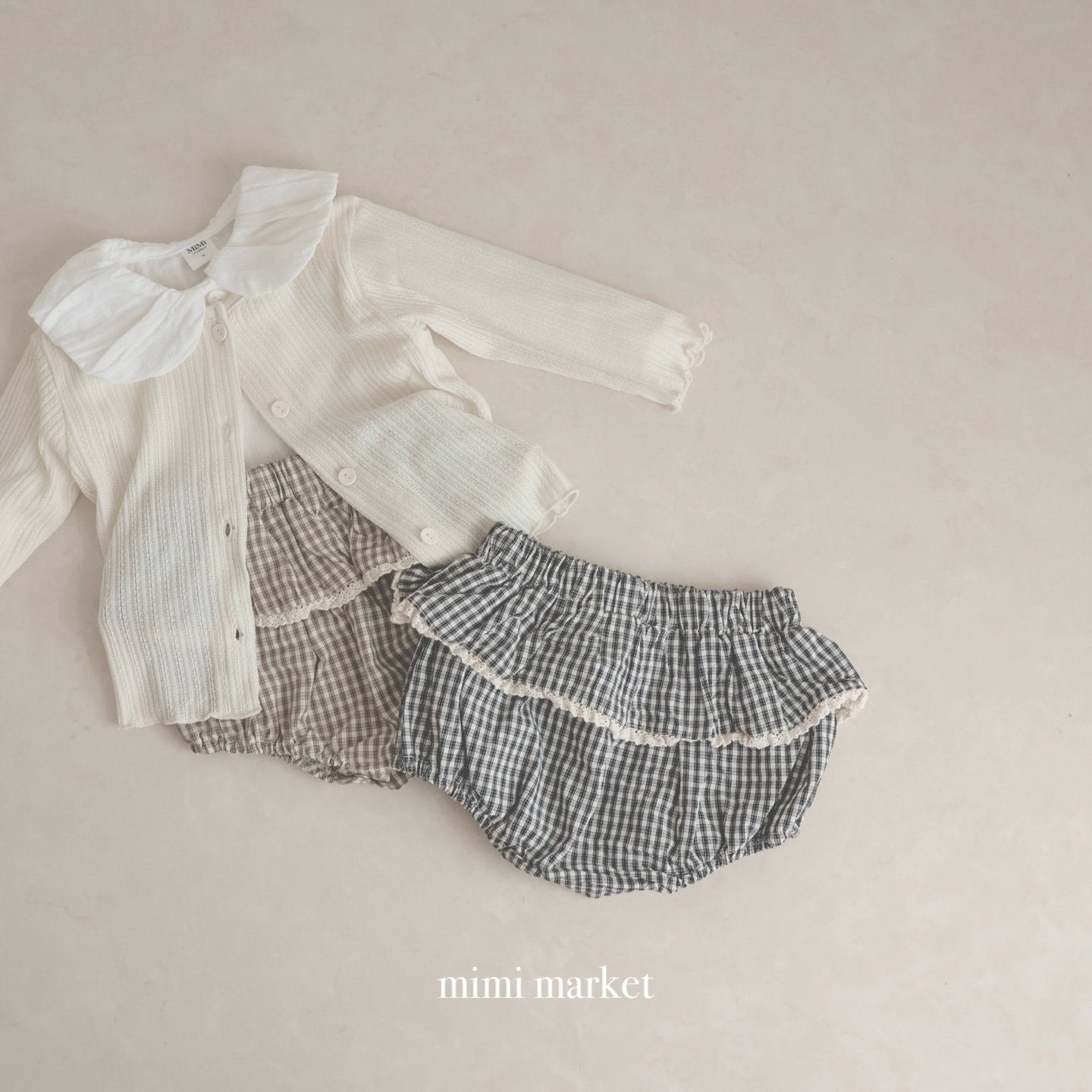mimi market jacquard cardigan (75-90cm)