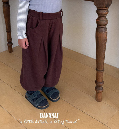 BANANAJ ecru jogger pants (80-135cm)