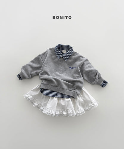 bonito check shirt (~80-140cm)