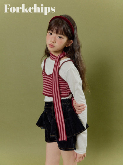 FORKCHIPS bear border sleeveless (95-160cm)