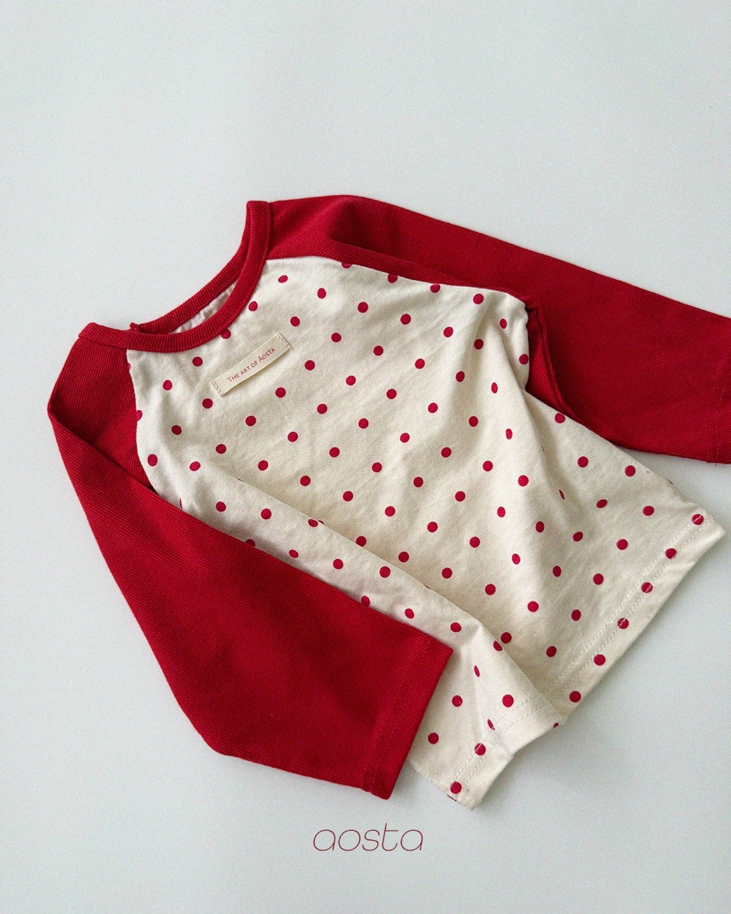 Aosta dot raglan t (~70-115cm)