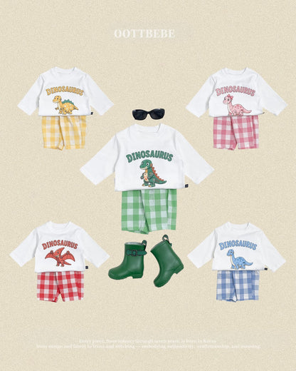 oottbebe plraful dinosaurs SET-UP (65-115cm)