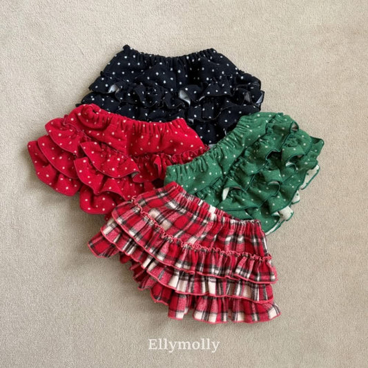 EllyMolly 層層荷葉裙褲 (90-145cm)