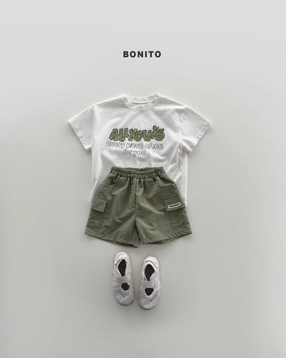 Bonito summer cargo pants (~80-140cm)