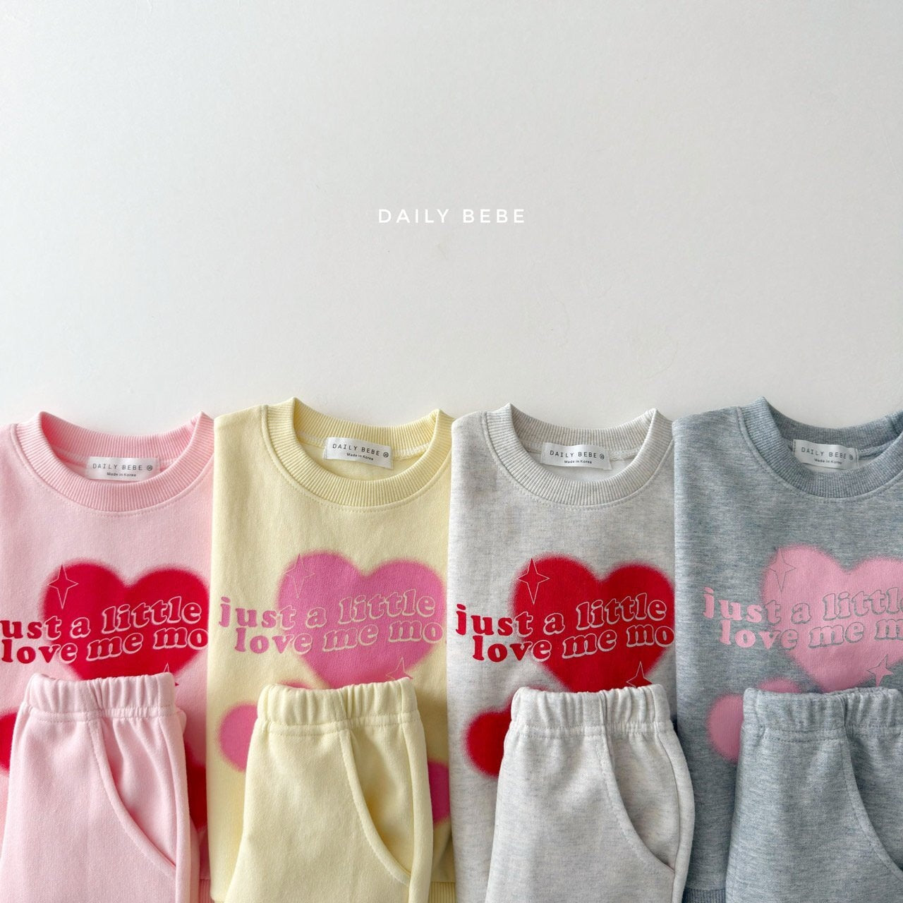 DAILYBEBE love me boots-cut SET-UP (75-145cm)