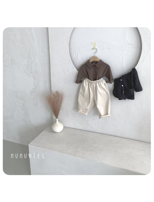 nunubiel waffle shirt (75-120cm)