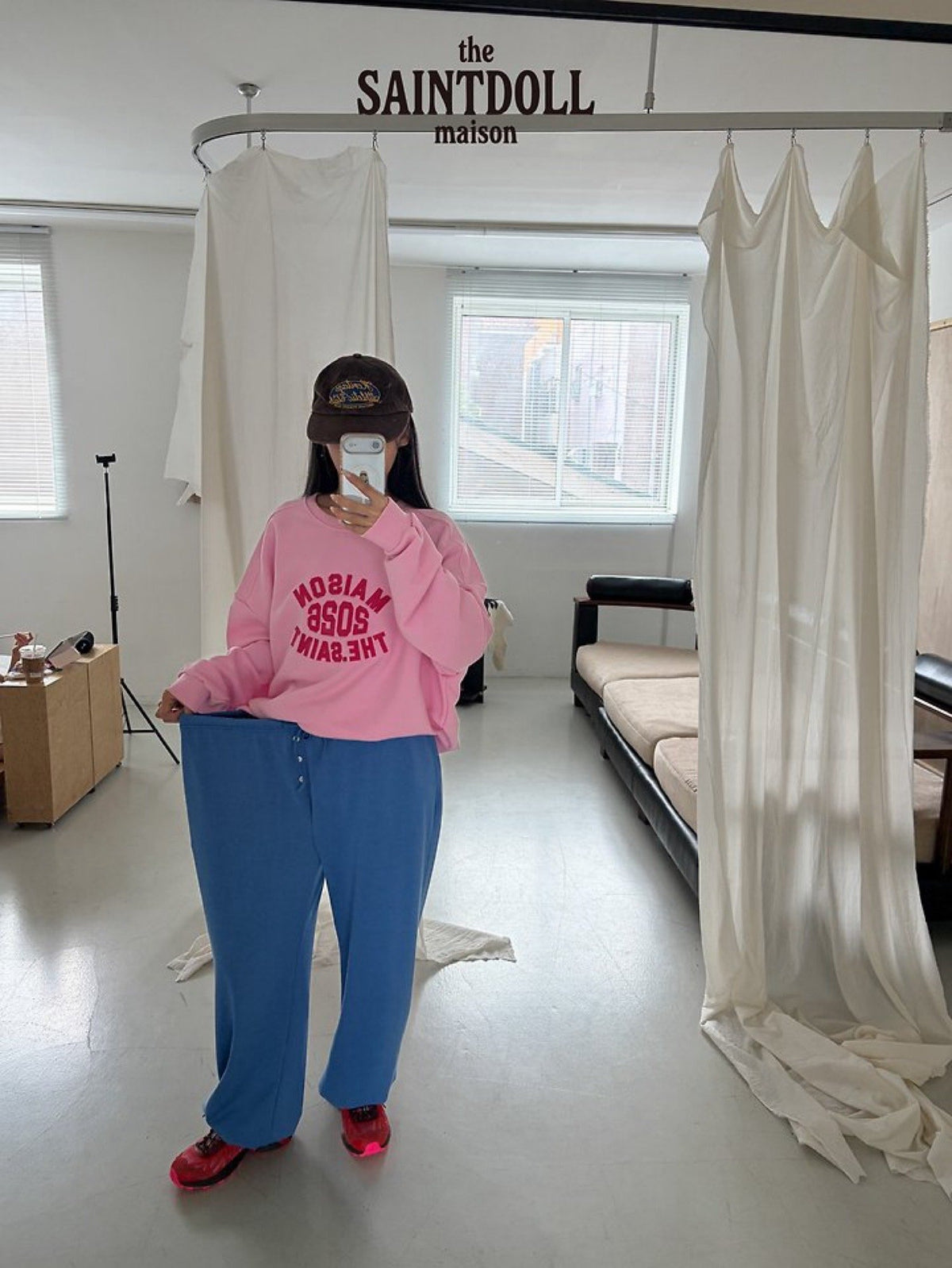 saintdoll colorful pants (kids & mom)