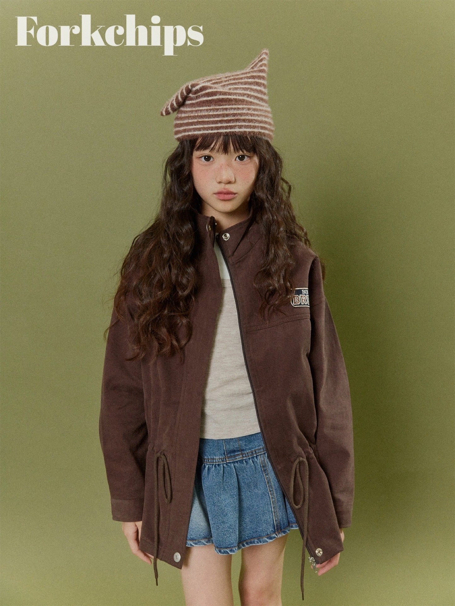 FORKCHIPS boston field jacket (95-160cm)