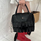 ELLYMOLLY square frill bag