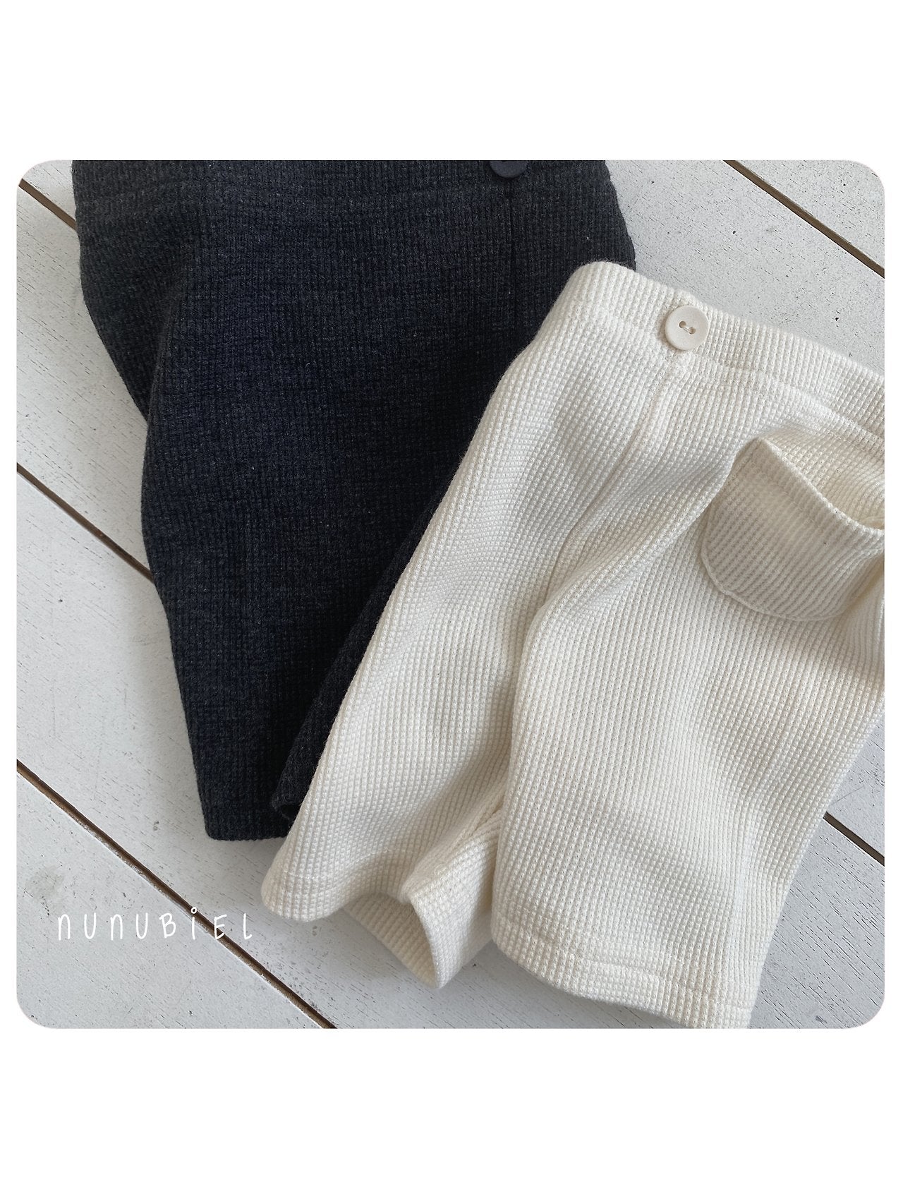 nunubiel waffle leggings (75-120cm)