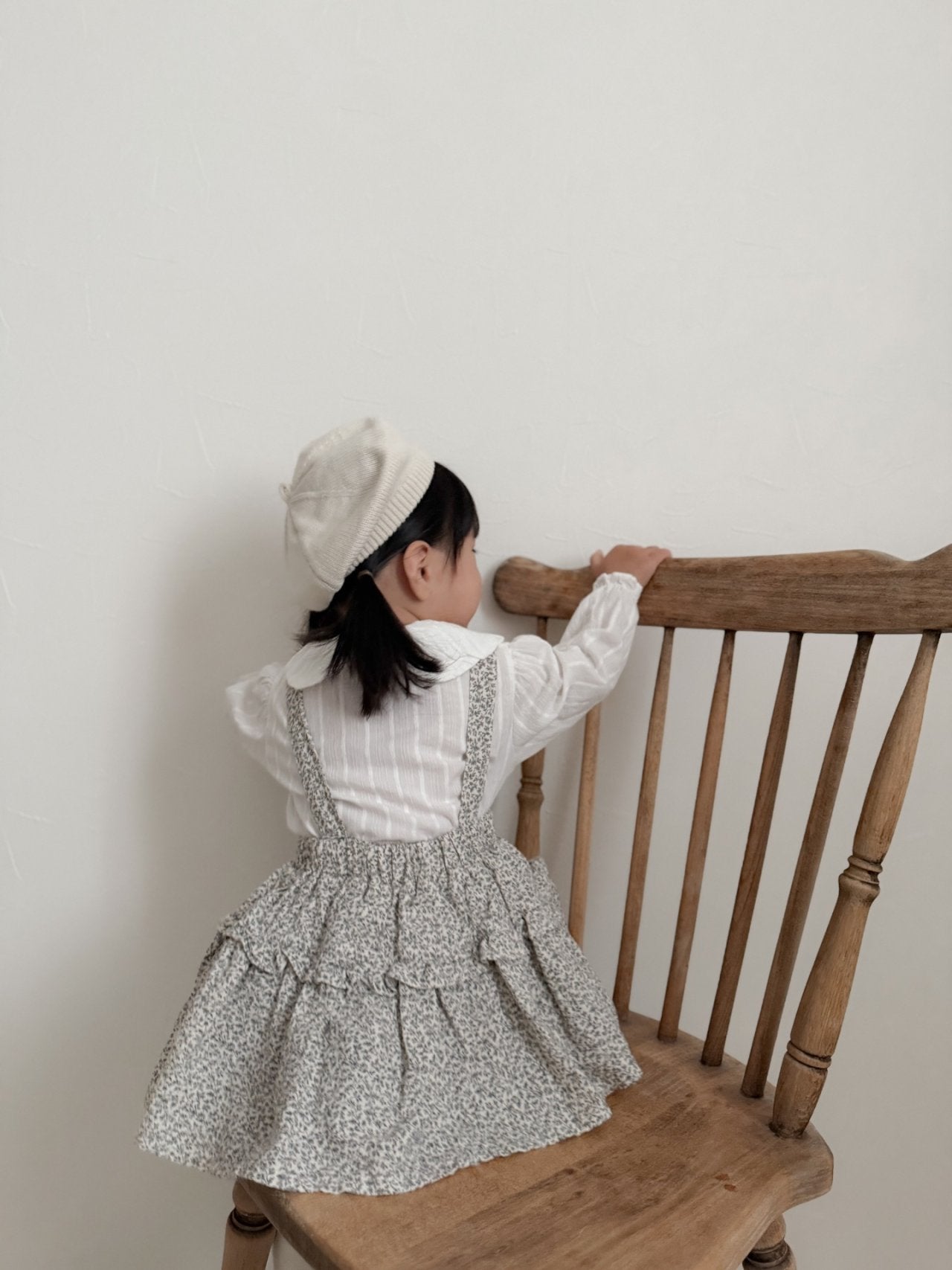 mimi market volume collar blouse (75-90cm)