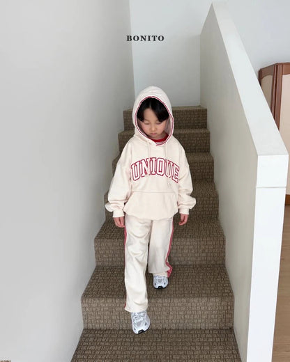 Bonito Unique Stripe Hoodie (bebe & kids & adult )