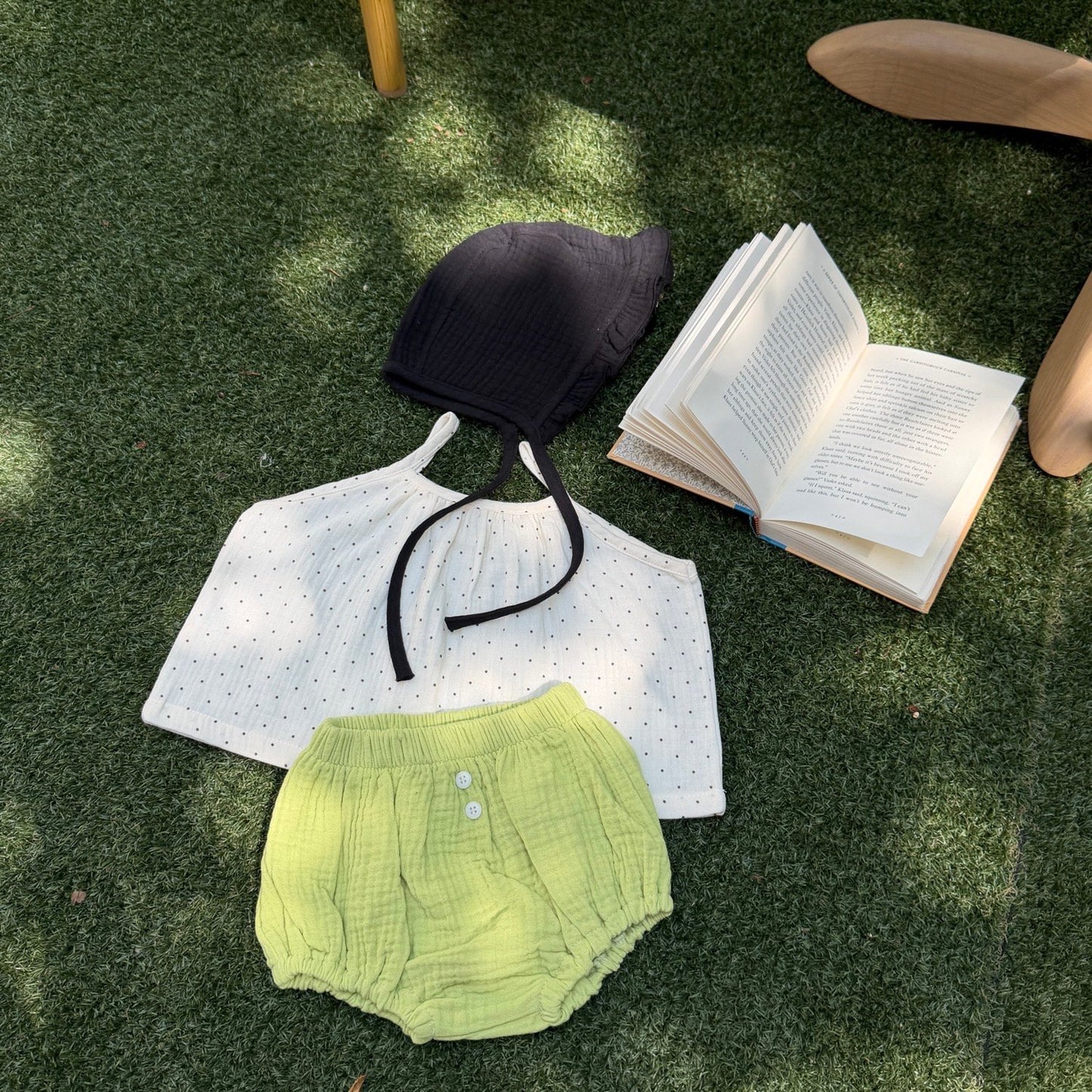 ninibello cancan frill bonnet(baby)