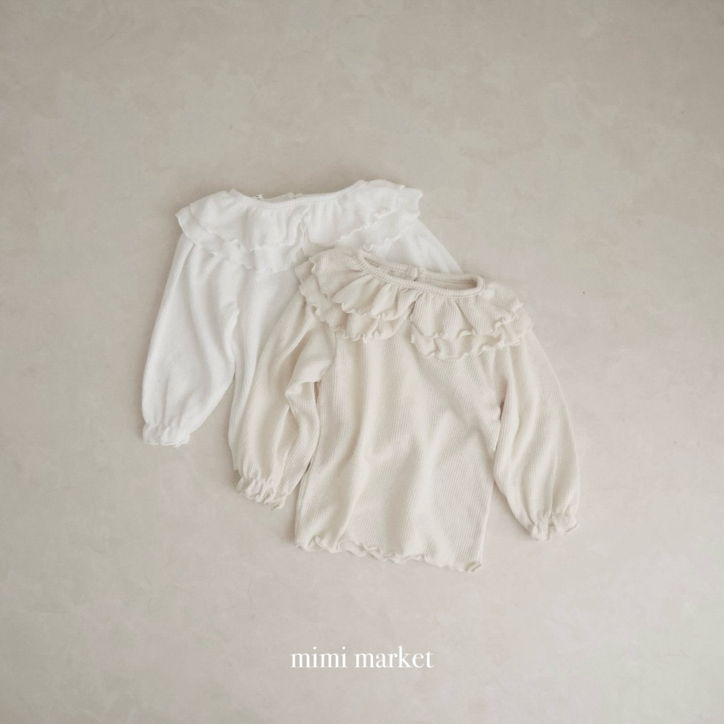 mimi market double collar tee (75-90cm)