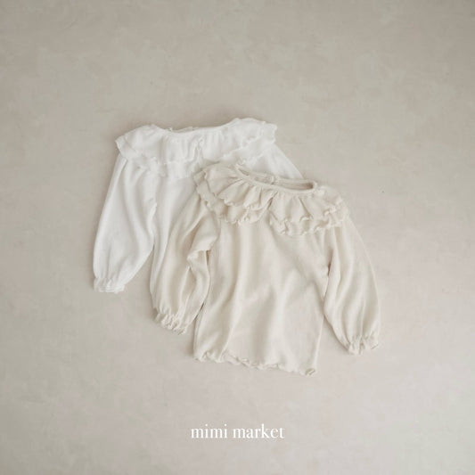 mimi market double collar tee (75-90cm)