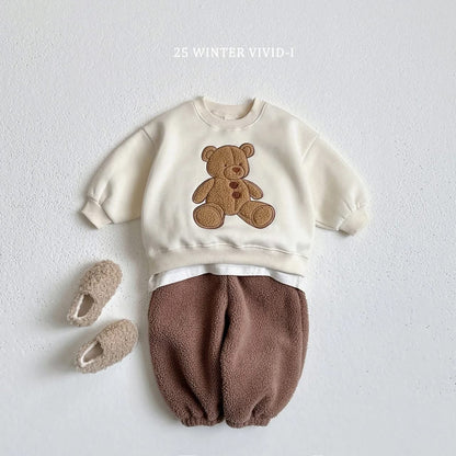 Vivid 泰迪毛毛縮口褲 (75-135cm)