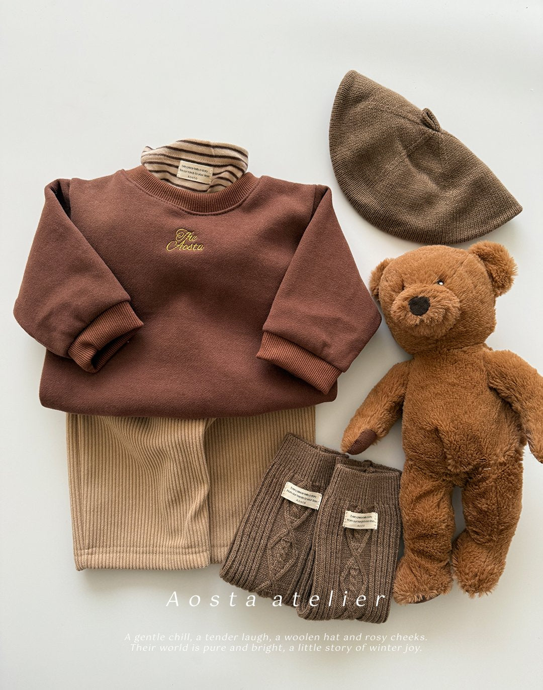 Aosta corduroy pants (~70-115cm)