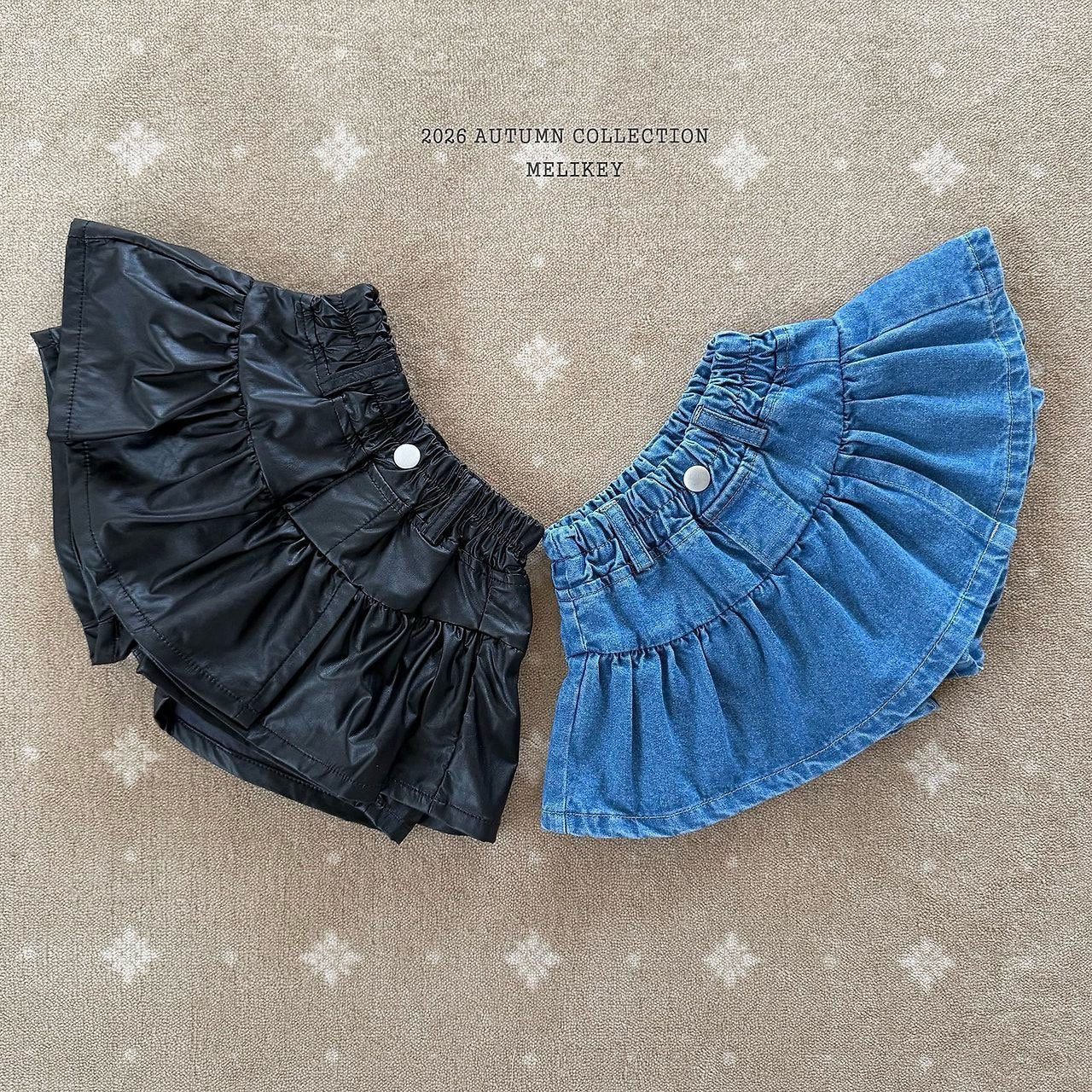 melikey idol frill pants (~80-140cm)