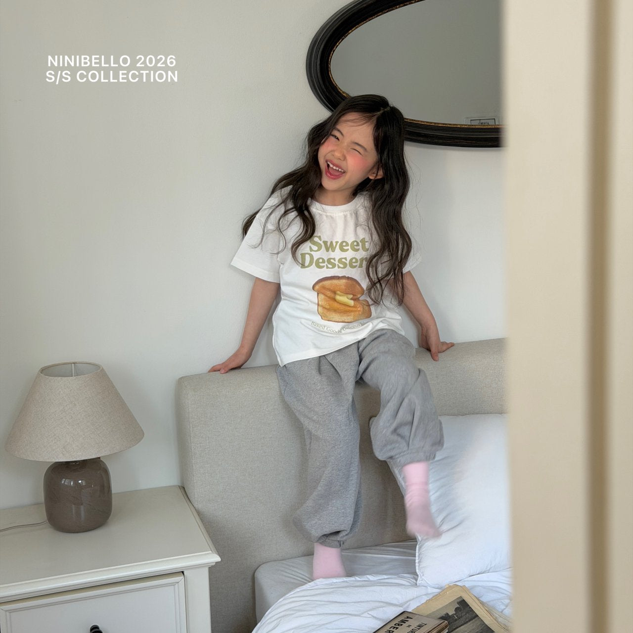 ninibello angel pintuck pants (80-130cm)