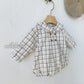 milkbalm oliver check suit (3-18m)