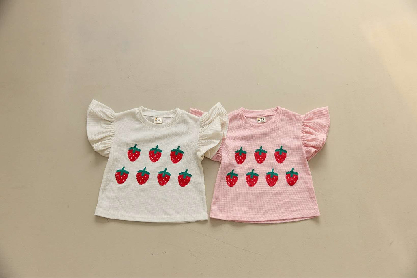 Orangemom 甜甜草莓tee (95-140cm)