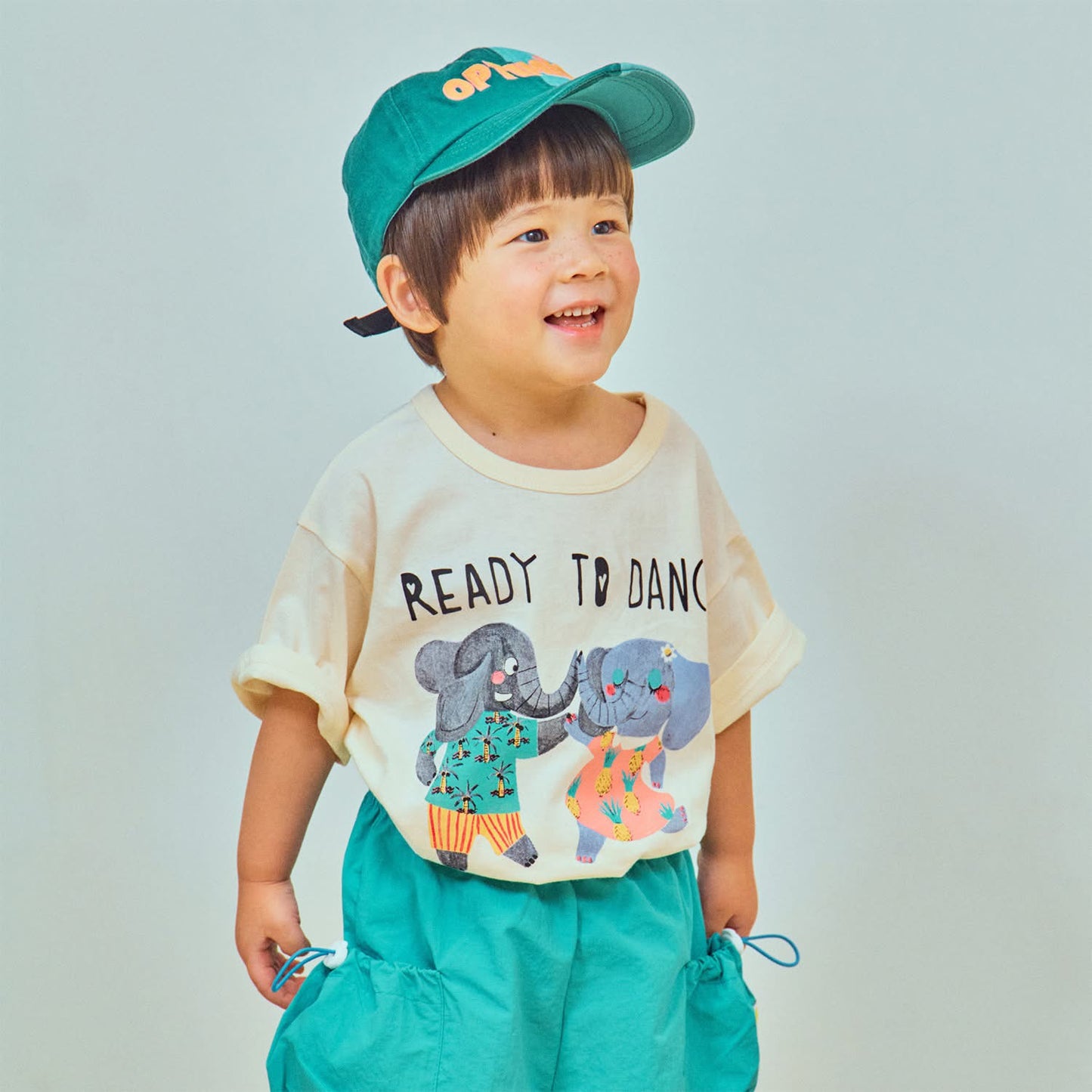 1st 手舞足蹈小動物tee (80-135cm)