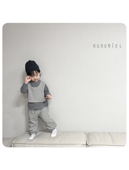 nunubiel stripe pants (75-120cm)