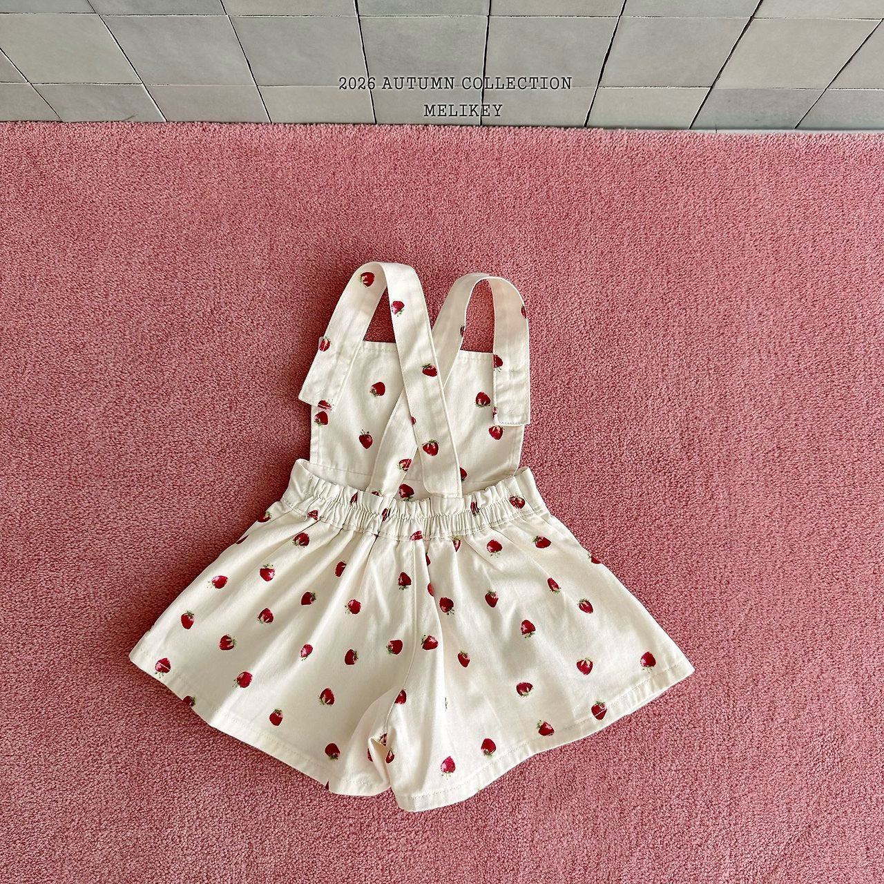 melikey strawberry heart suspender (~80-140cm)